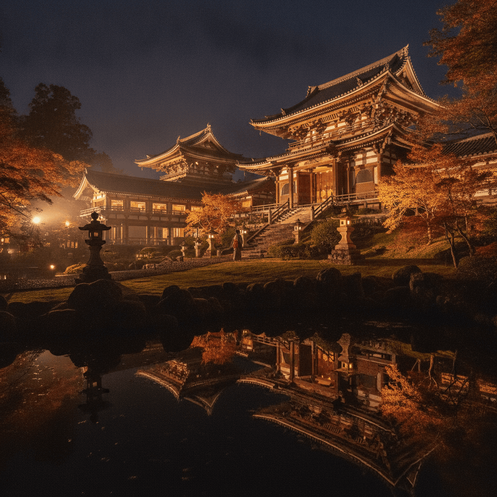 ライトアップ寺院で夜間参拝:幻想的な夜詣ガイド | inari-toyokawa.com